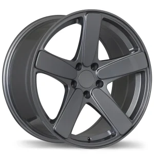 Replika – R182 – Gunmetal – 18″x9″ 21mm – All weather Wheels – R182-1890-44MN+21R664